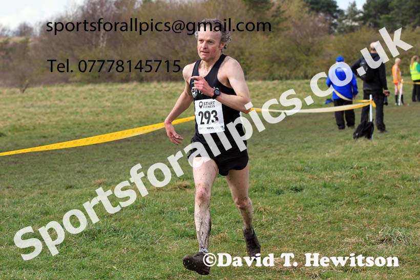 Men 35 to 60 in the 2023 BMAF Cross Country Champs., Wallsend. Photo: David T. Hewitson/Sports for All Pics